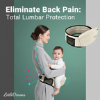 Ergonomic Toddler Hip Seat Carrier | Heavy-Duty 25kg Support with Reinforced Waist Stool for Maximum Back Pain Relief