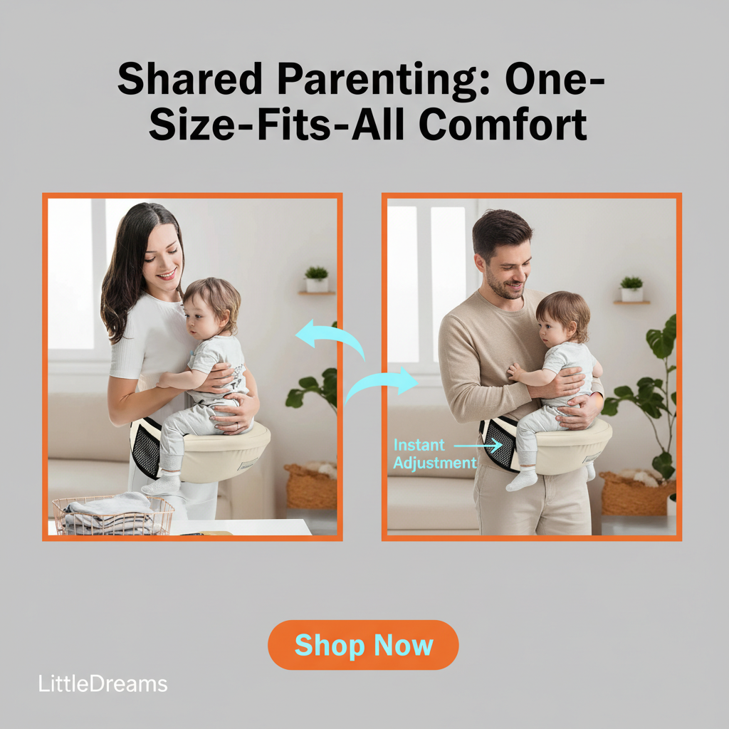 Ergonomic Toddler Hip Seat Carrier | Heavy-Duty 25kg Support with Reinforced Waist Stool for Maximum Back Pain Relief