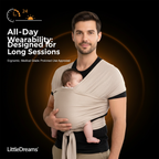 Advanced Ergonomic Baby Sling | T-Shirt Style Slip-On Carrier for Newborns & Preemies with Orthopaedic Hip Support