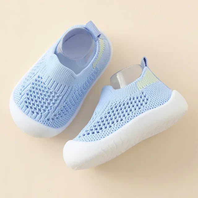 Confortable Toddler Shoes - Soft Slip-On Sneakers for First Walkers Childrens
