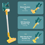 Mini Vacuum Cleaner Toy | Realistic Suction, Compact & Safe for Kids' Playtime Cleaning Fun