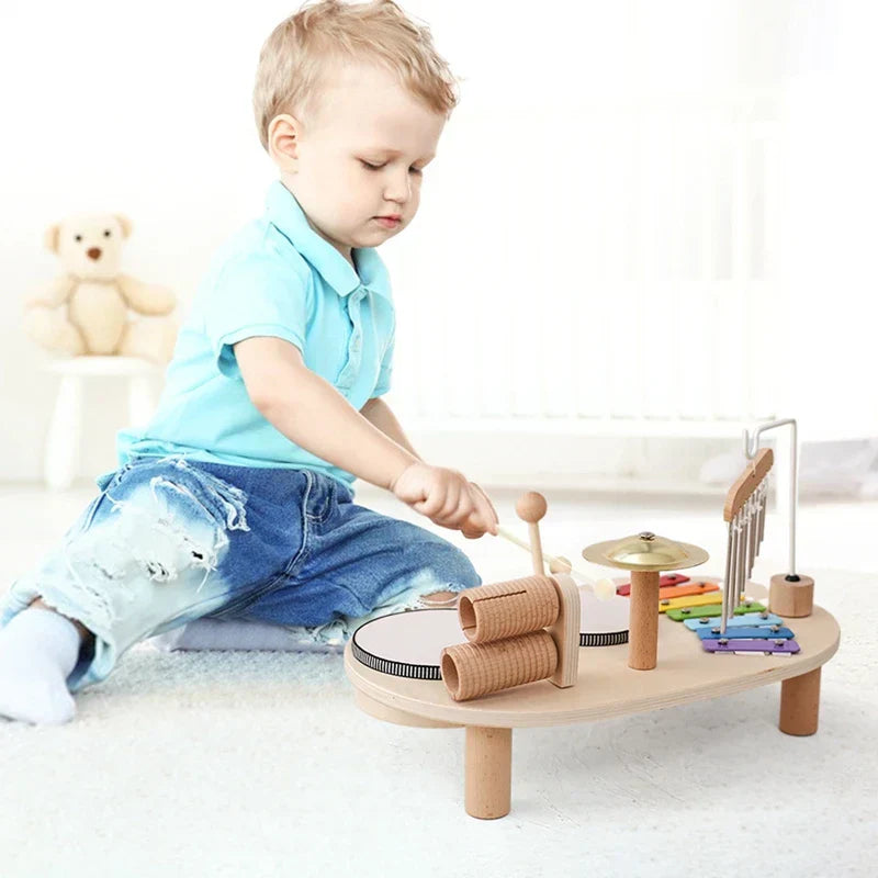 Wooden Baby Music Set | Engaging Instruments for Creativity & Brain Development