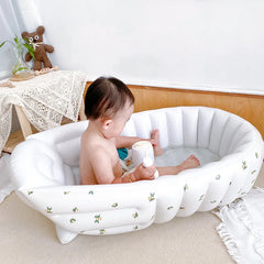 Inflatable Infant Bath Tub – Blow Up Baby Bath for Water Play