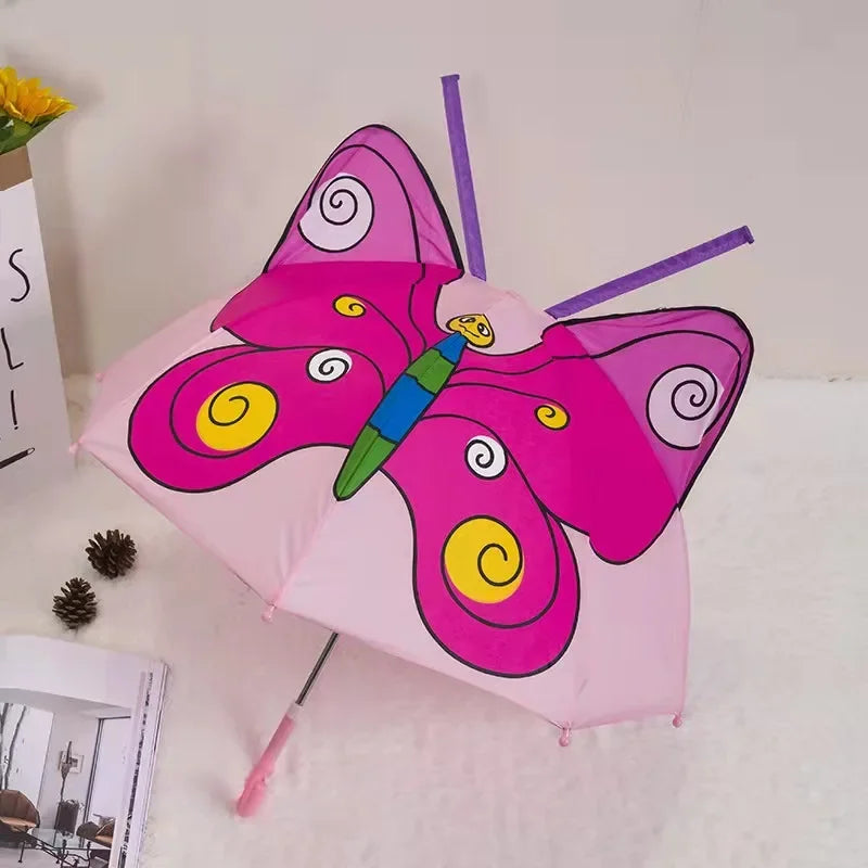 Kids' Rainbow Fun Umbrella | Durable, Easy-to-Use & Weather-Resistant for School and Play