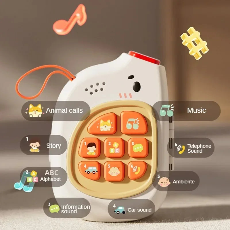 Sensory Mini Suitcase | Interactive Montessori Toy for Sensory Development & Creative Learning on the Go