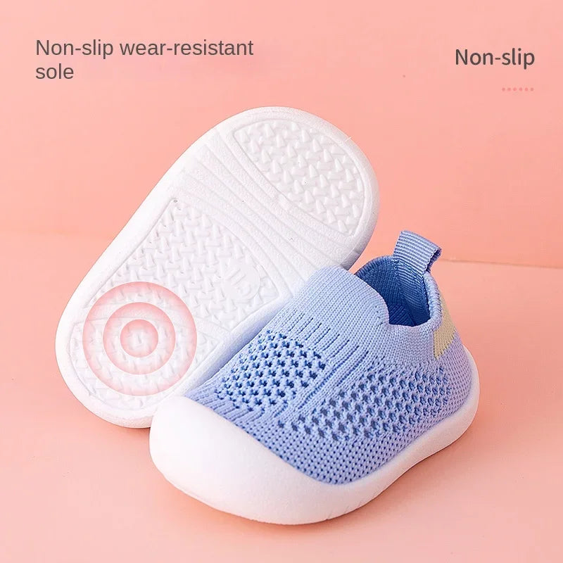 Confortable Toddler Shoes - Soft Slip-On Sneakers for First Walkers Childrens