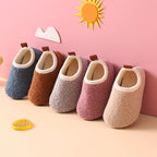 Children's Non-Slip Slippers | Warm Wool Lining & Safe for Home Use, Ideal for Ages 1-7