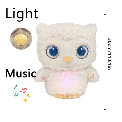Sleepy Bedtime Breathing Otter Toy
