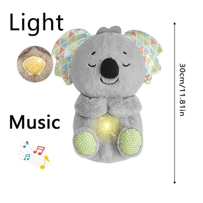 Sleepy Bedtime Breathing Otter Toy
