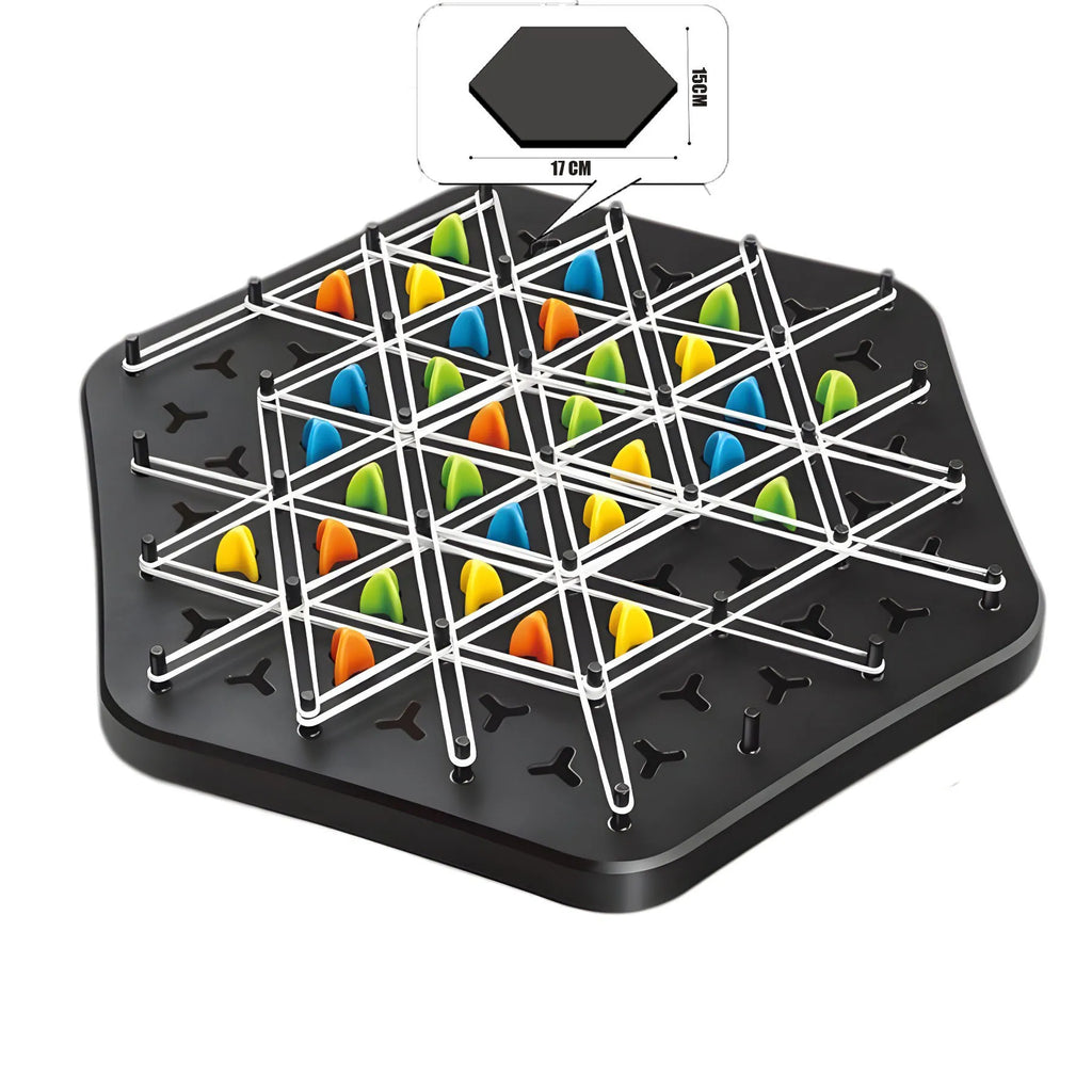 Strategic Board Game | Compact, Portable & Ideal for Family Fun and Logical Thinking