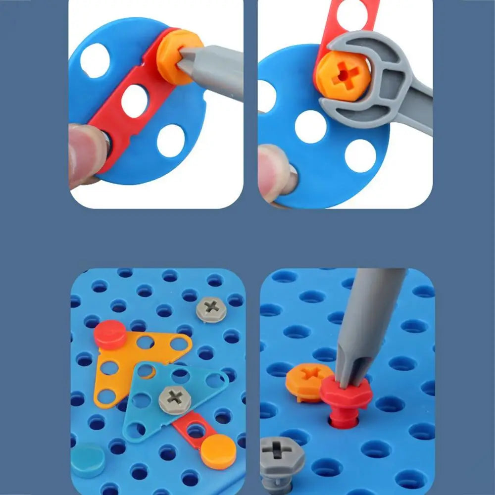 Screw Set™ for Kids | Interactive Building Toy with Electric Drill & Creative Animal Designs for Imaginative Play