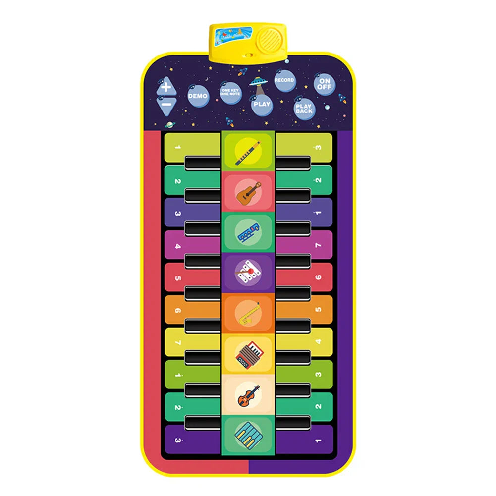 Interactive Piano Mat for Kids | Waterproof, Sensory Play & Musical Development for Learning and Movement