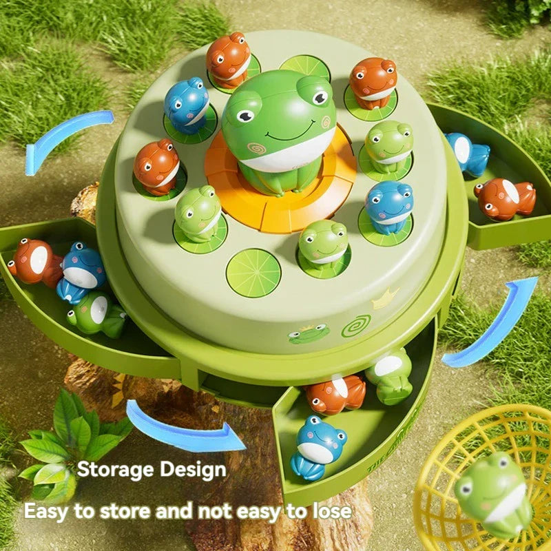 Frog Music Playset - Cheerful Frog Toy for Kids - Fun Musical Activity Set - Ideal for Early Learning and Development