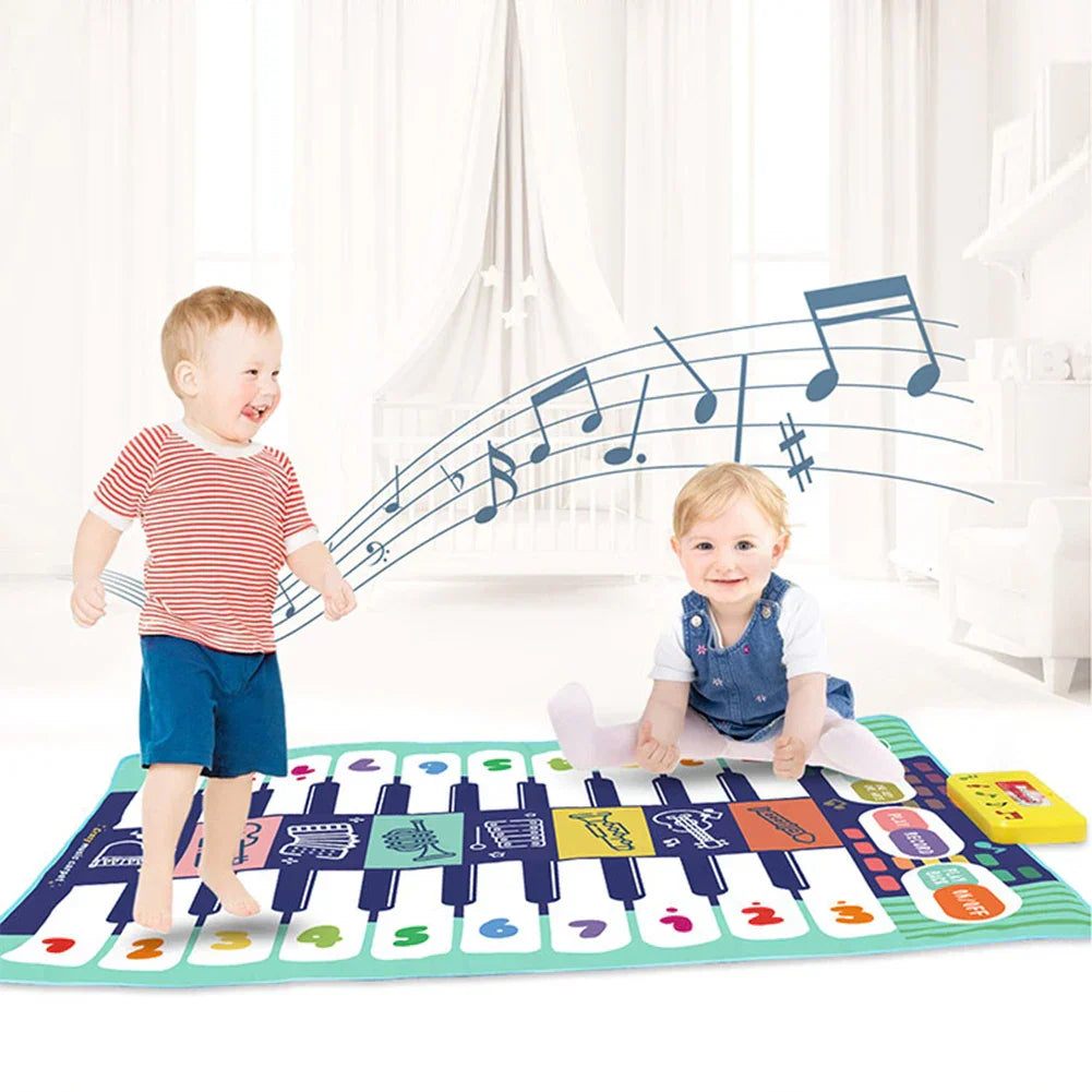 Interactive Piano Mat for Kids | Waterproof, Sensory Play & Musical Development for Learning and Movement