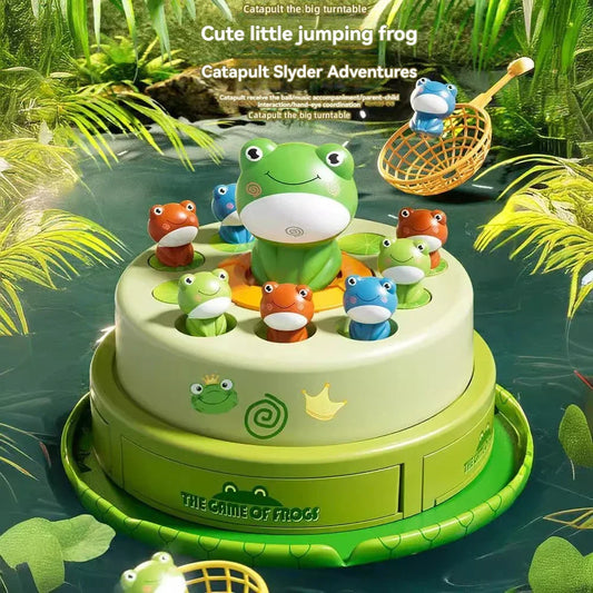 Frog Music Playset - Cheerful Frog Toy for Kids - Fun Musical Activity Set - Ideal for Early Learning and Development