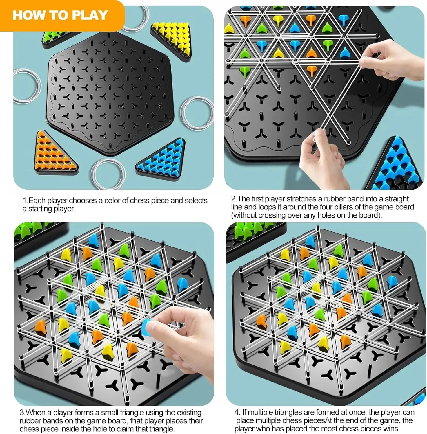 Strategic Board Game | Compact, Portable & Ideal for Family Fun and Logical Thinking