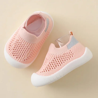 Confortable Toddler Shoes - Soft Slip-On Sneakers for First Walkers Childrens