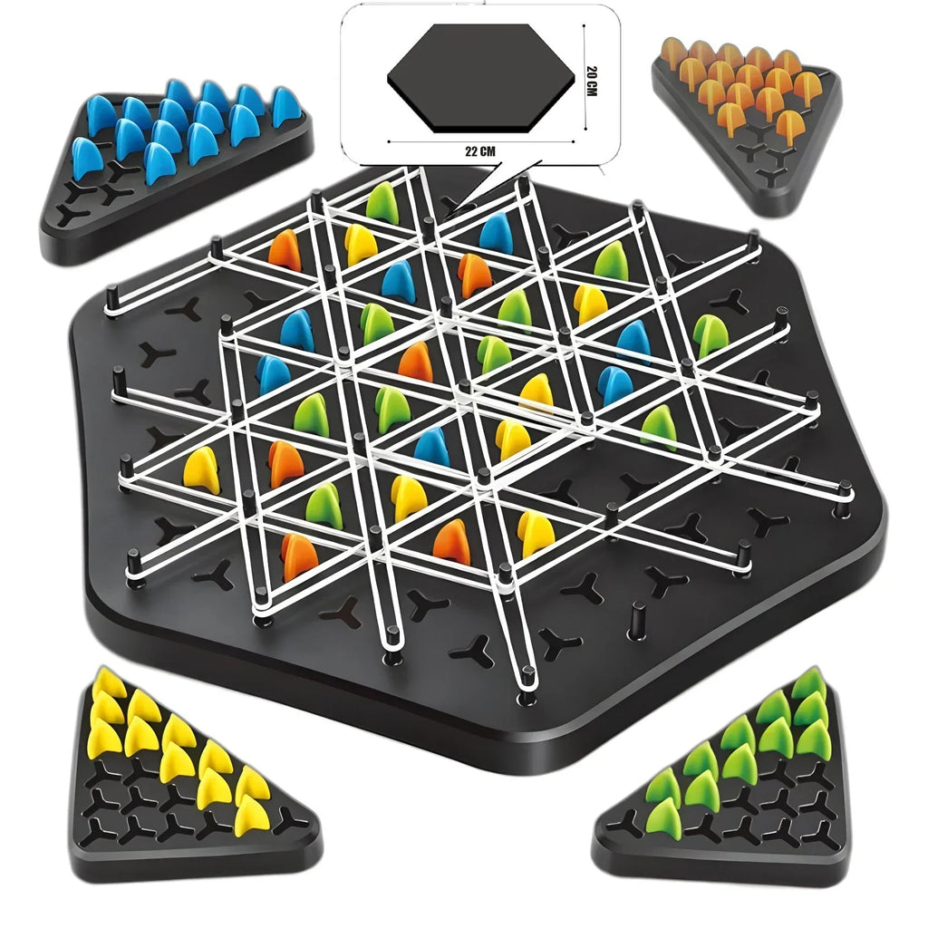 Strategic Board Game | Compact, Portable & Ideal for Family Fun and Logical Thinking