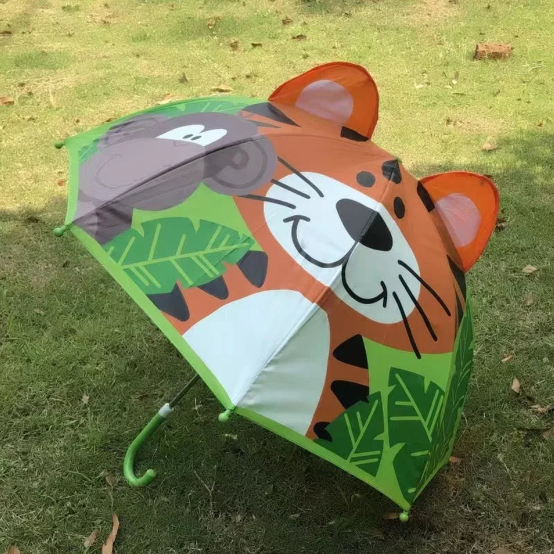 Kids' Rainbow Fun Umbrella | Durable, Easy-to-Use & Weather-Resistant for School and Play