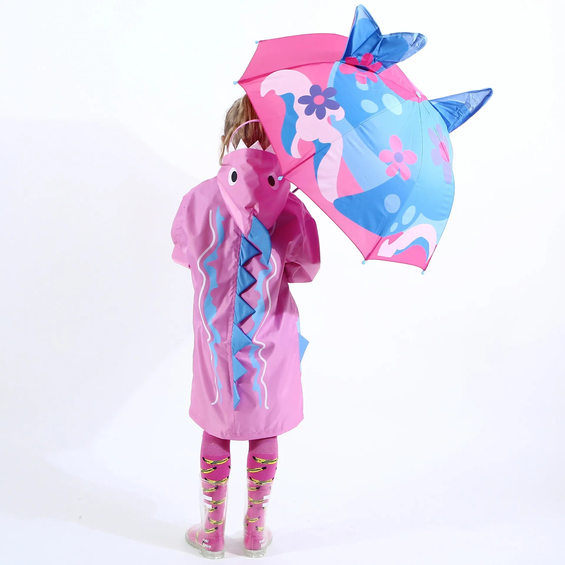 Kids' Rainbow Fun Umbrella | Durable, Easy-to-Use & Weather-Resistant for School and Play