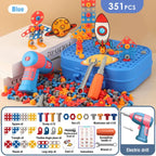 Screw Set™ for Kids | Interactive Building Toy with Electric Drill & Creative Animal Designs for Imaginative Play