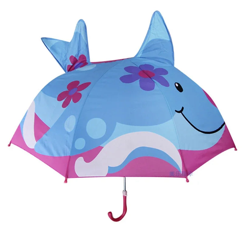 Kids' Rainbow Fun Umbrella | Durable, Easy-to-Use & Weather-Resistant for School and Play
