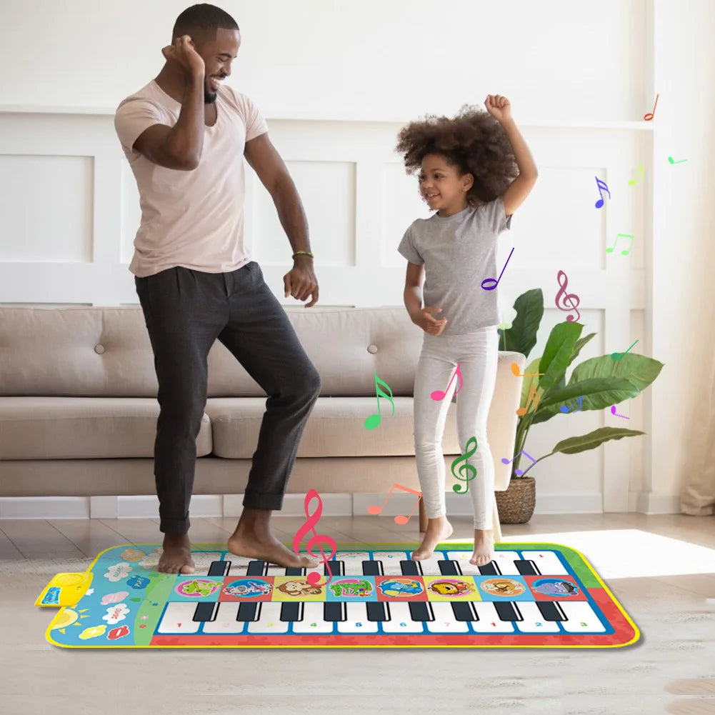 Interactive Piano Mat for Kids | Waterproof, Sensory Play & Musical Development for Learning and Movement