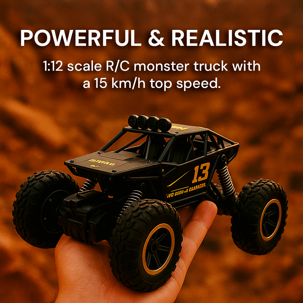 4x4 Rock Crawler Monster Truck