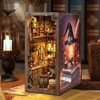 Magic Night Book Nook | Unique 3D Bookshelf Insert for Home Decor & Reading Enthusiasts