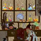 Magic Night Book Nook | Unique 3D Bookshelf Insert for Home Decor & Reading Enthusiasts