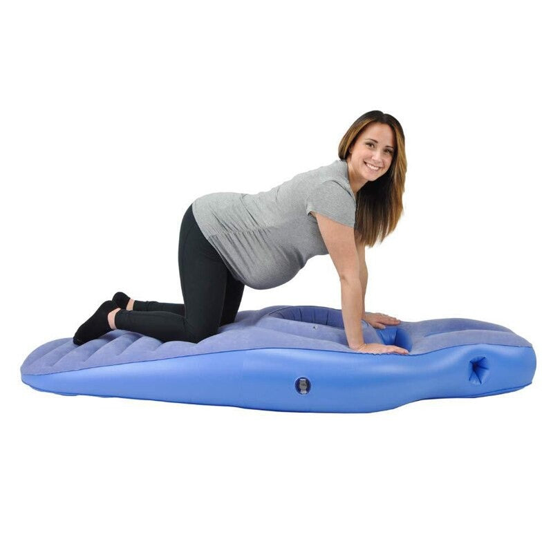 Inflatable Pregnancy Pillow | Ergonomic Support, Soft PVC Material & Ideal for Yoga, Maternity Comfort & Outdoor Use