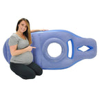 Inflatable Pregnancy Pillow | Ergonomic Support, Soft PVC Material & Ideal for Yoga, Maternity Comfort & Outdoor Use