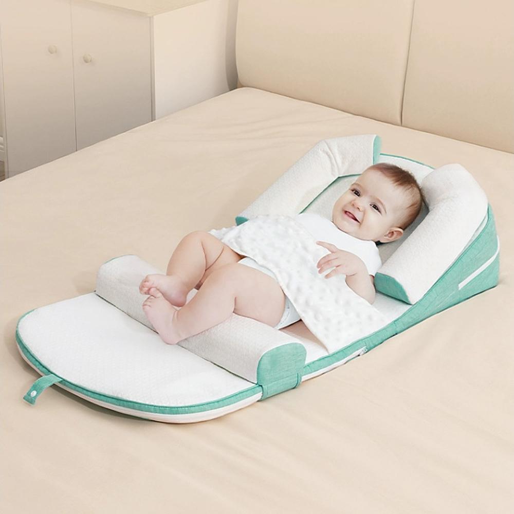 Infant Wedge Pillow for Acid Reflux – Washable Baby Reflux Pillow with Inclined Support | Safe & Comfortable for Newborns 0–36 Months