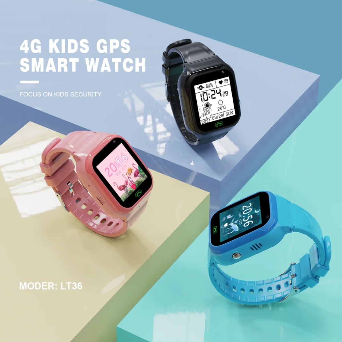 Kids Smart Watch GPS Tracker