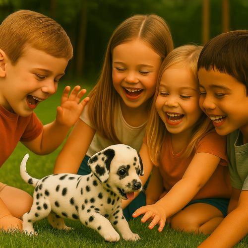 Robot Dalmatian Puppy – Realistic Interactive Robot Dog Toy | Walking, Barking, Touch-Response & AI Tricks for Kids & Adults