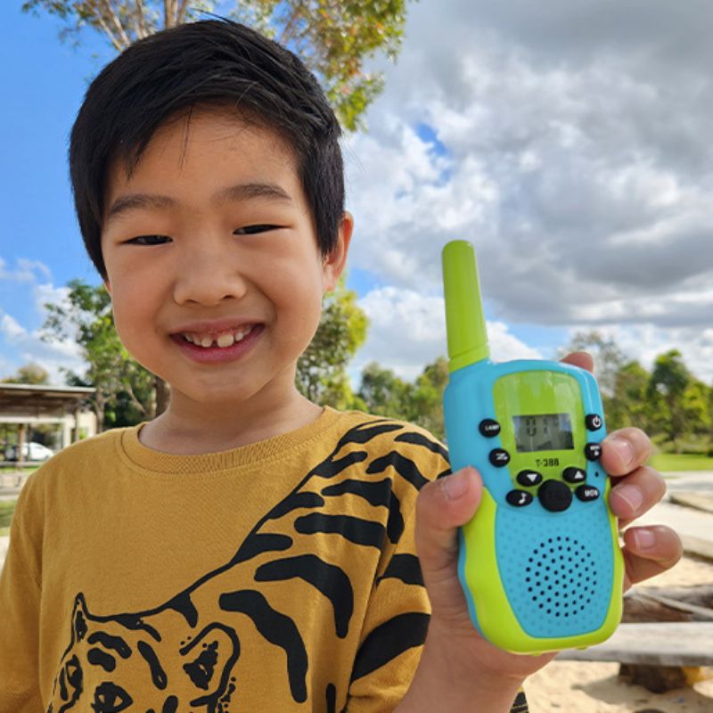 Kids Walkie Talkie Set (3-Piece) | Long Range, Clear Sound & User-Friendly for Indoor and Outdoor Adventures