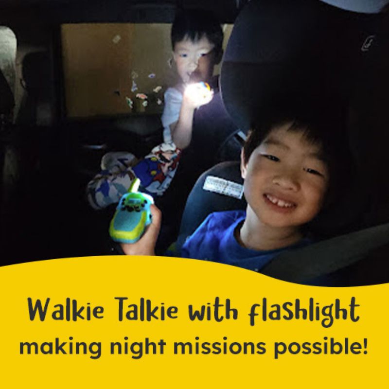 Kids Walkie Talkie Set (3-Piece) | Long Range, Clear Sound & User-Friendly for Indoor and Outdoor Adventures