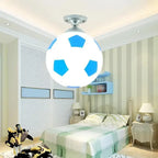 Football LED Ceiling Light | Dimmable, Energy-Efficient & Fun Design for Kids' Rooms