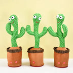 Interactive Dancing Cactus Toy | Repeats Words, Plays Music & Engages Children for Language Development and Fun
