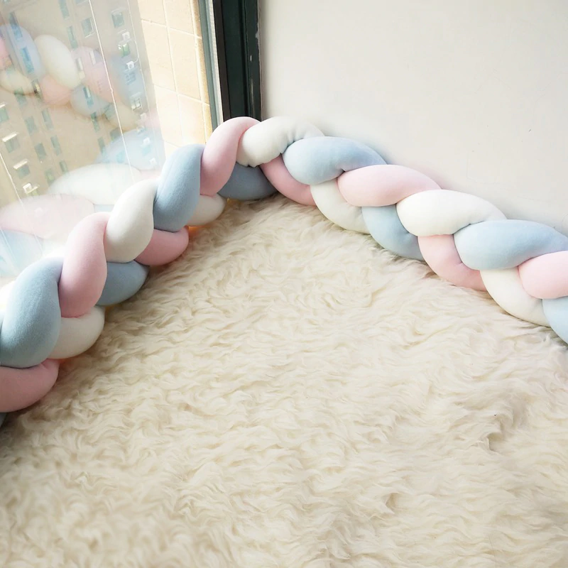 Airflow Cot Bumper Set - Cushioned Bumpers for Toddler Cribs & Beds