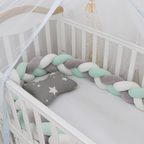 Airflow Cot Bumper Set - Cushioned Bumpers for Toddler Cribs & Beds