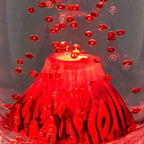 Volcano Lava Lamp – LED Volcano Lamp for Relaxing Ambient Lighting & Home Decor