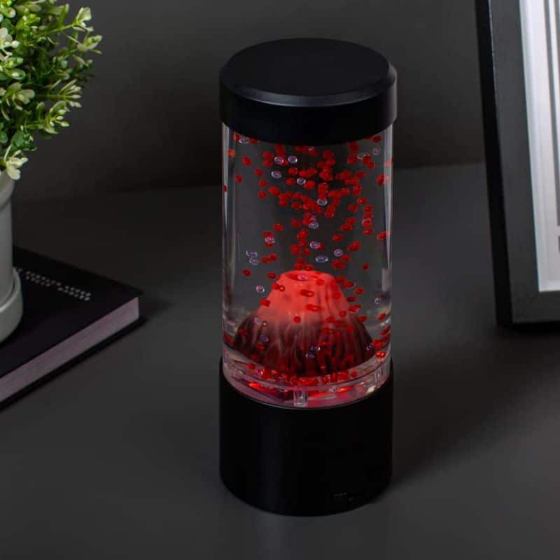 Volcano Lava Lamp – LED Volcano Lamp for Relaxing Ambient Lighting & Home Decor