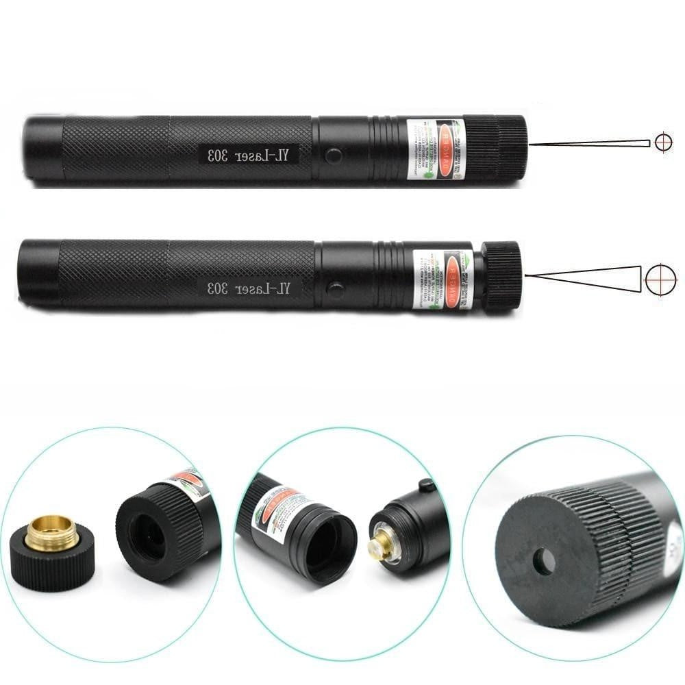 Long Range Green Laser Pointer | 5000 Metres High Power Tactical Flashlight for Outdoor Use