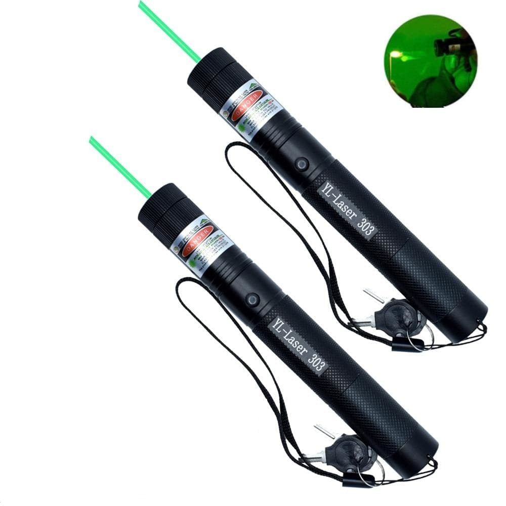 Long Range Green Laser Pointer | 5000 Metres High Power Tactical Flashlight for Outdoor Use