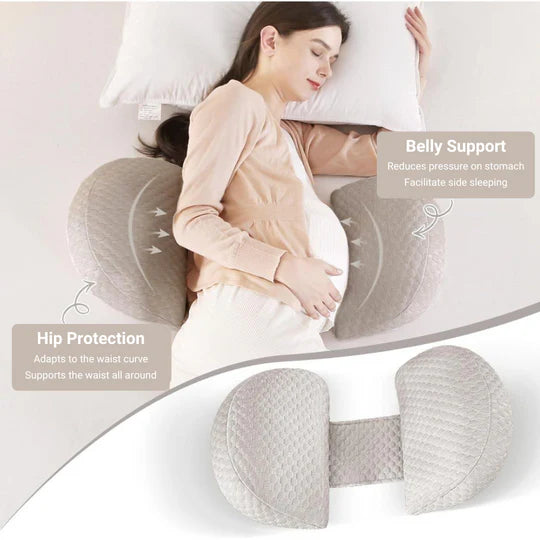 Ergonomic Pregnancy Pillow for Support and Comfort During Sleep, Ideal for Expecting Mothers