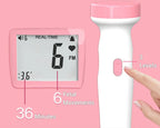 Fetal Doppler Heart Rate Monitor for Pregnant Mothers and Baby Monitoring at Home