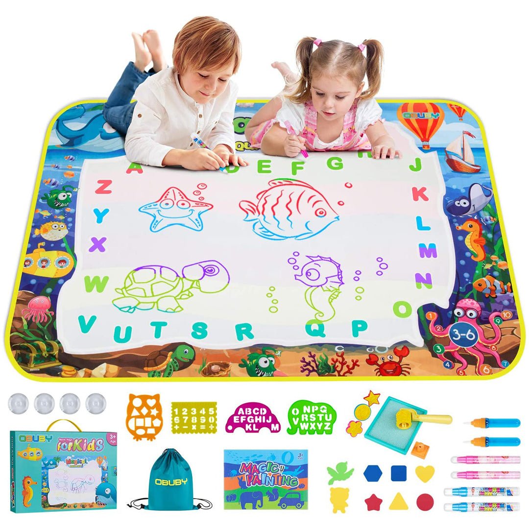 Magic Drawing Doodle Mat | Non-Toxic, Foldable & Ideal Arts and Crafts for two year olds