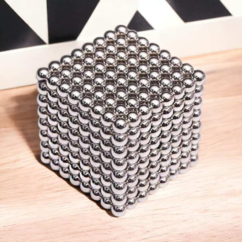 Magnetic Balls Fidget 512 Pieces | Stress Relief Magnetic Fidget Toy for Adults & Kids – Creative Building Balls Set 5mm