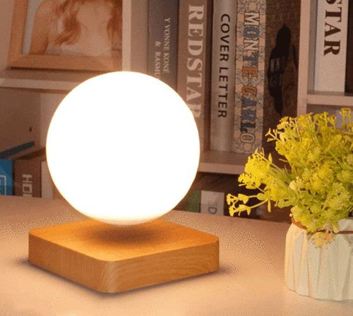 Magnetic Levitating Moon Lamp - 3D Printed Floating Night Light for Home Decor & Kids' Room